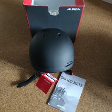ALPINA Unisex BRIX 59-63 cm snowboard- Ski-helm, Black matt 1x benutzt zu klein