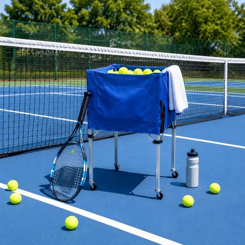 Faltbarer tennisballwagen - faltbarer,