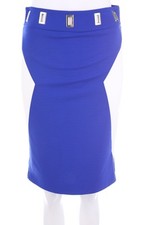 byblos Rock Bleistiftrock Pencil Two Tone D 36 electric blue weiß