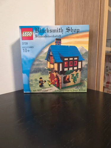 Lego set 3739 blacksmith shop - set,