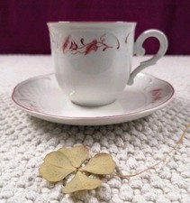 Villeroy Boch Val Rouge, Gedeck, Kaffeetasse + Untertasse, Retro, Top 