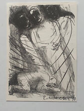 Emil Wachter - Kunst ( 1921 - 2012   ) -  original Autogramm - Größe 15 x 10 cm