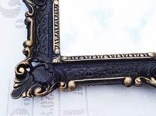 Antik Barock Bilderrahmen Gold