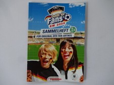 Von Ferrero / Fußball Sammelheft 2008 EM mit Orig.Fan Artikel