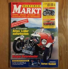 ? Oldtimer Markt August 8/1995, Morgan Threewheeler, Opel Rekord A/B, Cadillac