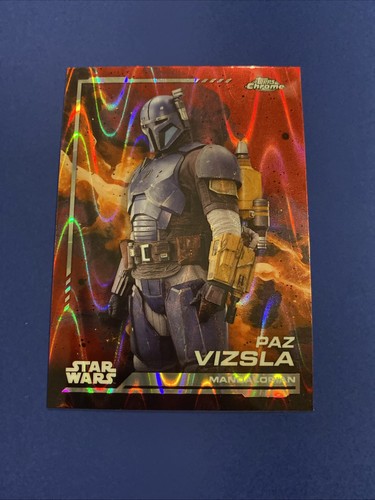 Star wars karte topps chrome - topps,