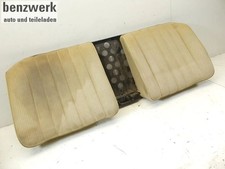 Mercedes W123 Coupe C123 Sitzfläche Rücksitzbank hinten Stoff creme 3. Serie ✔