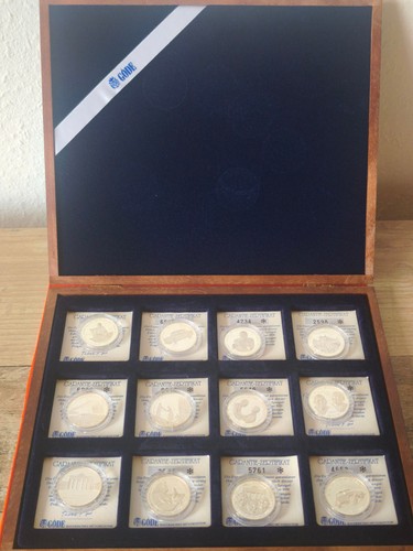Sammlung silbermedaillen 999 - sammlung,