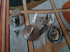 6 Haken vinted & neu Chrom & weiß teilweise mit Befestigung Für Küche, Bad u.a.