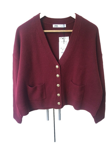 Zara weste strickjacke - zara,