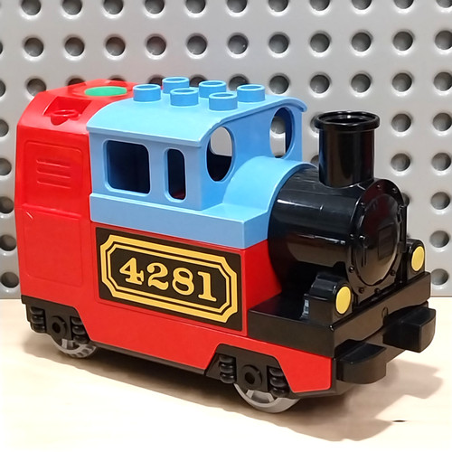 Lego duplo eisenbahn dampflok - ,