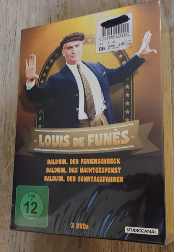 Dvd box louis - louis, balduin
