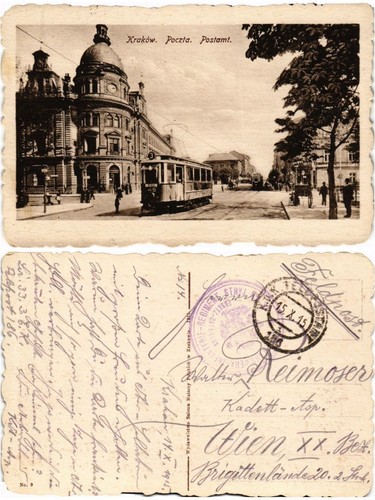 Cpa poland krakau - ak,