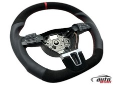 TAUSCH Lenkrad Leder Alcantara Vw Golf PLUS Vw EOS Multifunktion Abgeflacht