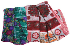 2 Lot indischer Vintage Sari