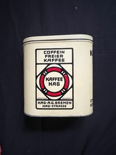 Kaffee Hag, ovale Dose in der größeren Variante