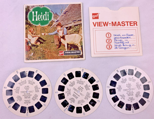 Gaf view master - view, heidi