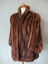 Pelzjacke Jacke 50er / 60er Jahre susan Furs New York Superschnitt Größe 42 XLo