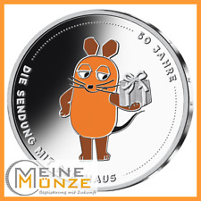 20 Euro Münze 50 JAHRE SENDUNG MIT DER MAUS 2021 Silbermünze mit Kapsel DE