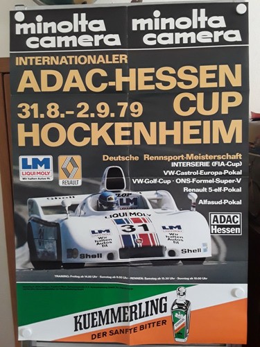 Original hockenheim ring renn - ring,