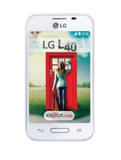 LG L40 in Weiß Handy Dummy