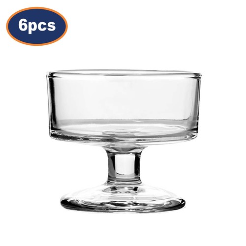 Eisbecher 6er set - eisbecher, klarglas