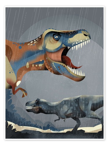 Poster tyrannosaurus rex - poster,