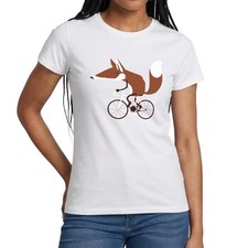Fuchs auf fahrrad cycling fox - fuchs,