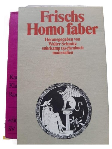 Homo faber max - faber, suhrkamp