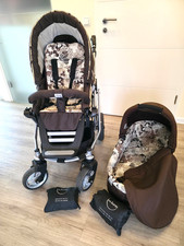 Kinderwagen mit Babywanne teutonia Mistral S im modernen Design