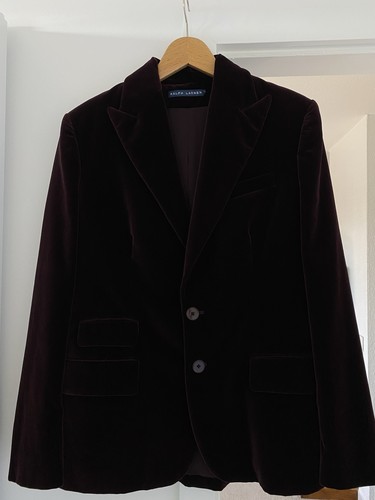 Ralp lauren blazer samt - ralp, (100%