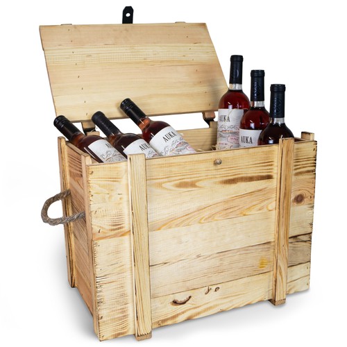 Weinkisten 12er geflammt inkl