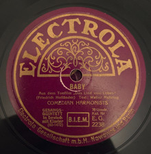 78rpm Schellack: COMEDIAN