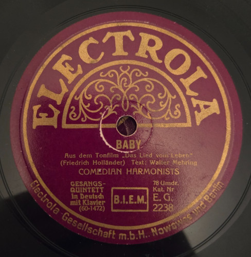 78rpm schellack comedian - schellack:,