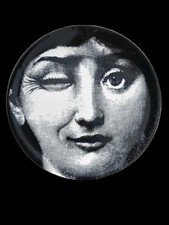 Fornasetti wall plate tema - plate, e