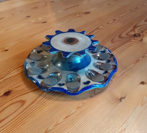 Keramik pfeifenständer rund - keramik,