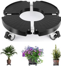 Pflanzen-Roller Blumenroller Topf Kübel Untersetzer Rollen Einstellbar  Ø-30cm