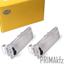2x HELLA Halogen Innenraumleuchte für AUDI 80 100 VW Passat B1 T3 LT Polo II 