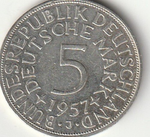 Brd 1957 hamburg - 1957, j,