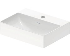 DURAVIT Handwaschbecken DuraSquare 45 x 35 cm weiß glänzend mit nicht verschließ