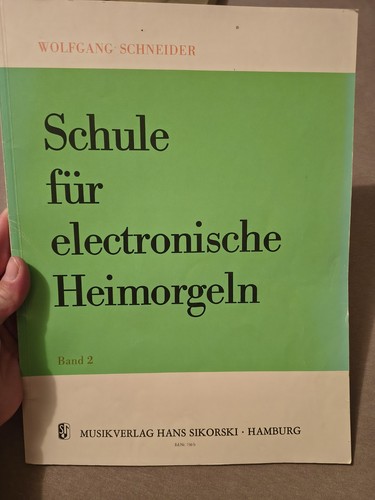 Schneider noten orgel - orgel, heft