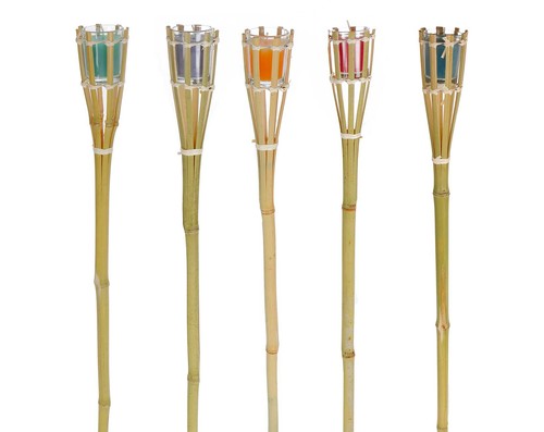 Gartenfackel 5er set - gartenfackel,