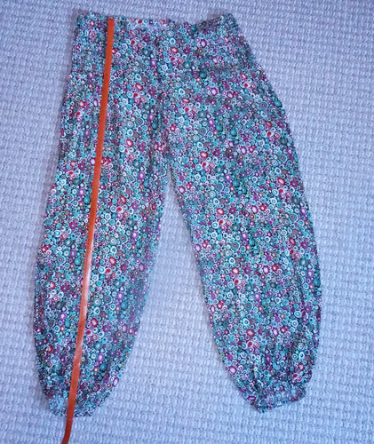 Damenhose mit bunten - damenhose, 46