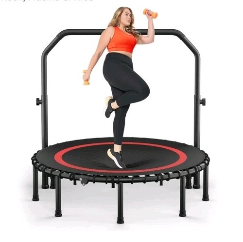 Faltbares fitness trampolin - faltbares,