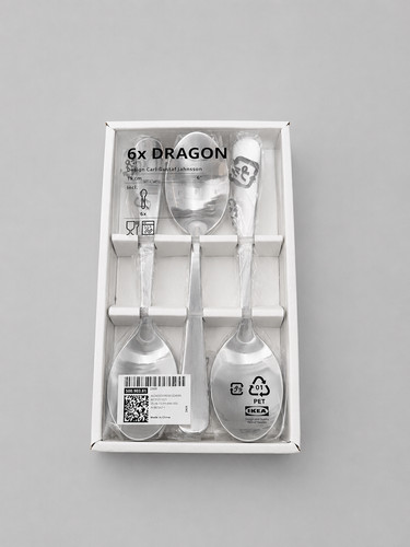 Ikea dragon dessertlöffel - dragon,