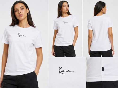 Karl kani damen shirt weiß - kani,