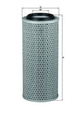 Mahle luftfilter 200 - mahle, lx