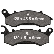 EBC Bremsbeläge TT vorn