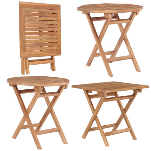 Teak massiv gartentisch - teak,
