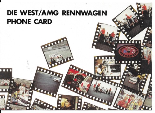 Telefonkarte west amg - telefonkarte,